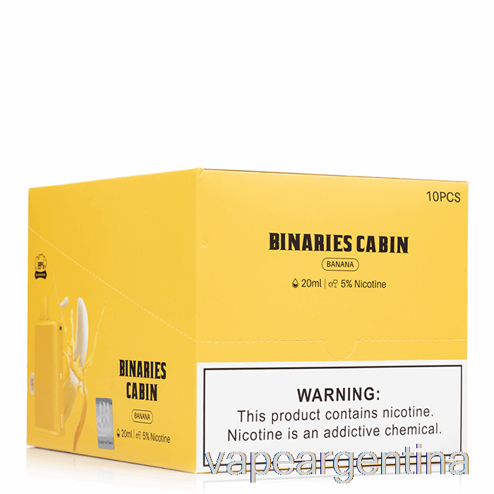 [paquete De 10] Cabina De Binarios Horizonte 10000 Vape Desechable Argentina